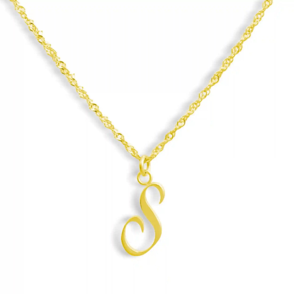Golden Letter Necklace