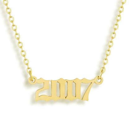 Golden Year Necklace