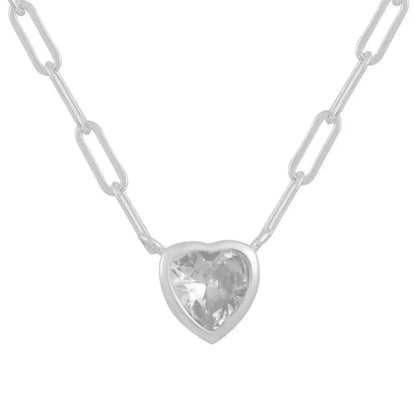 Heart in Chains Necklace