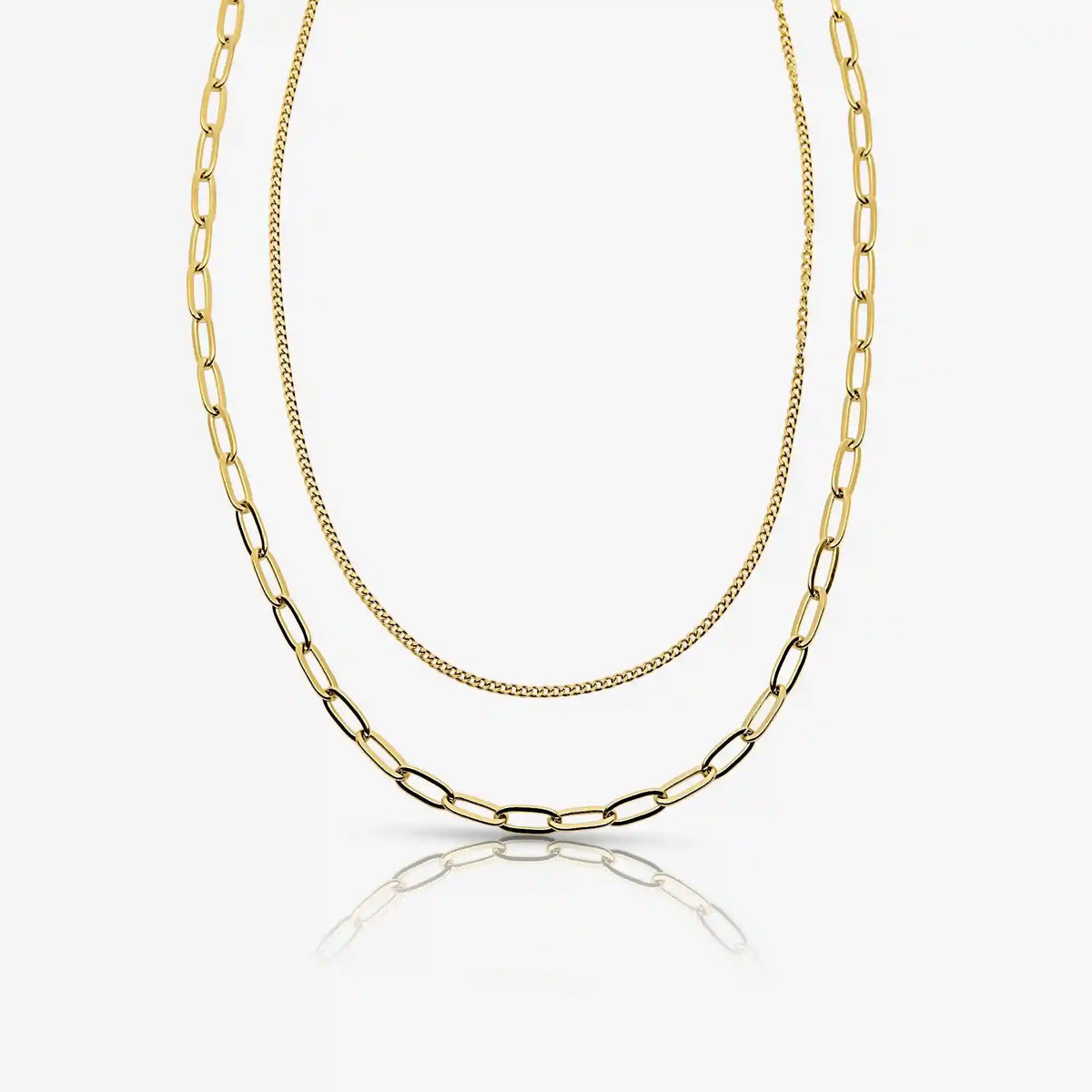 Perfect Pair Double Layered Necklace