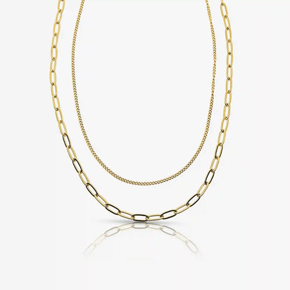 Perfect Pair Double Layered Necklace