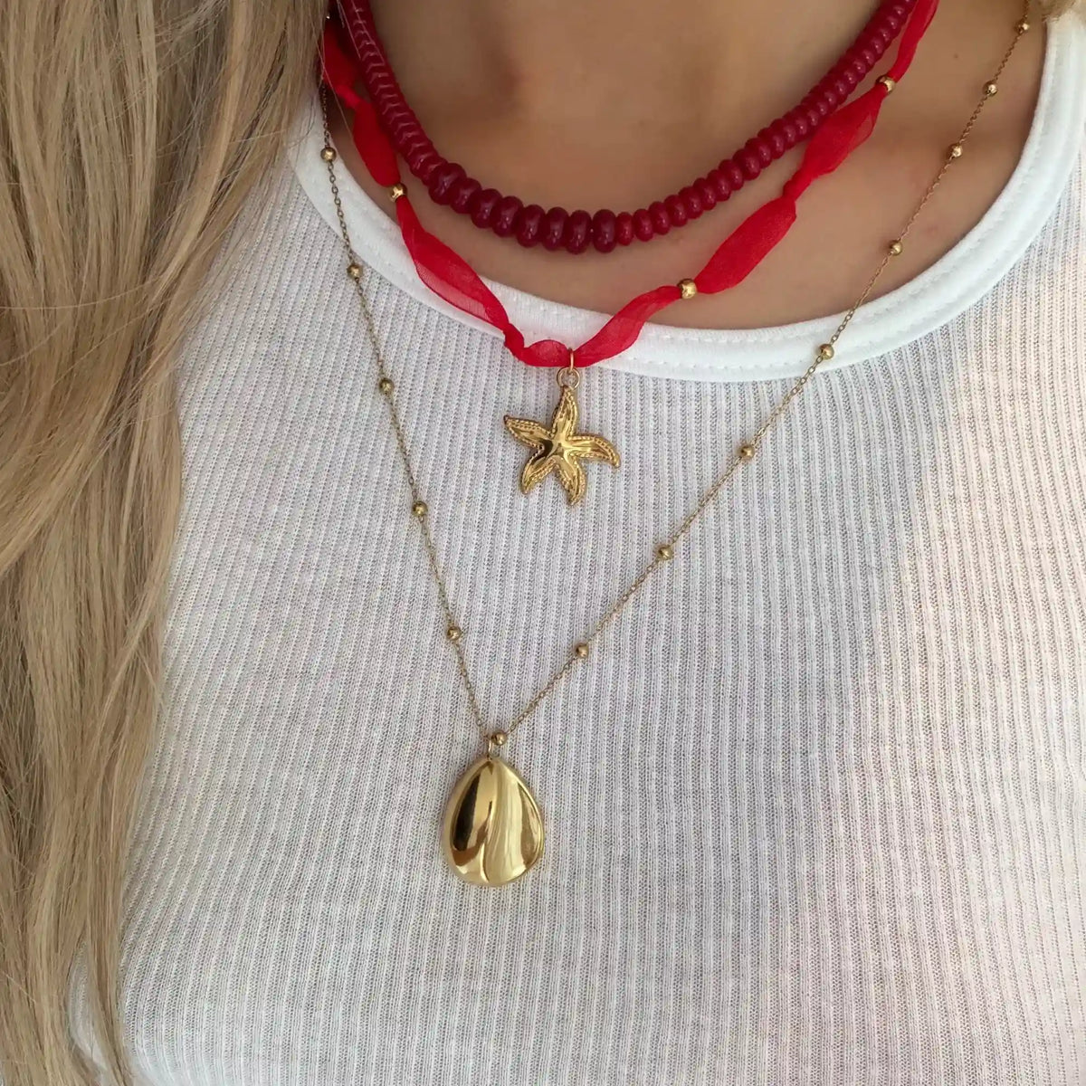 Summer on Fire 3 Piece Necklace Bundle