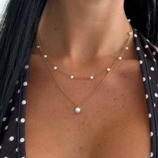 Celestial Pearl Necklace