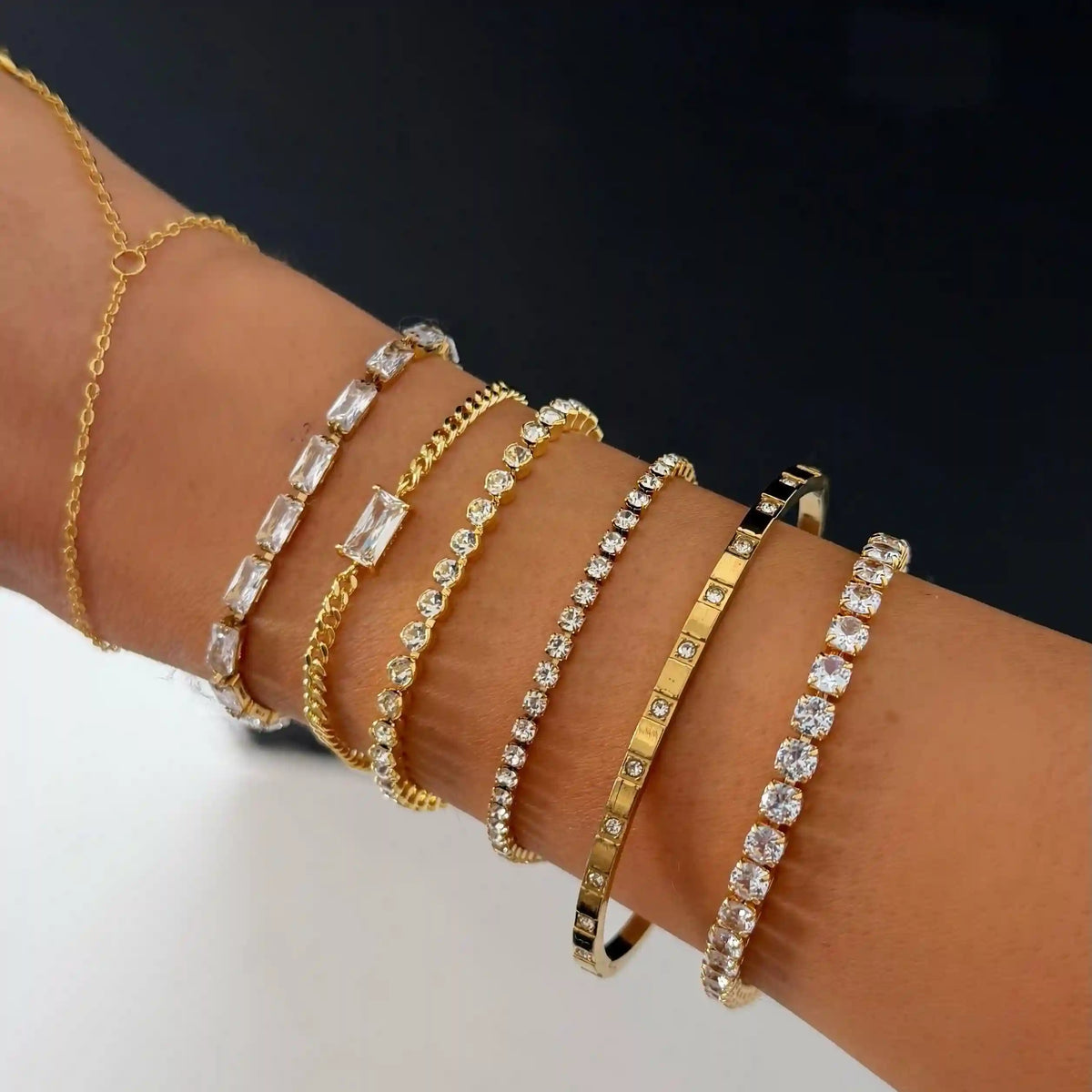 Romance Tennis Bracelet