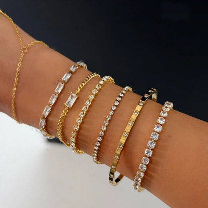Romance Tennis Bracelet