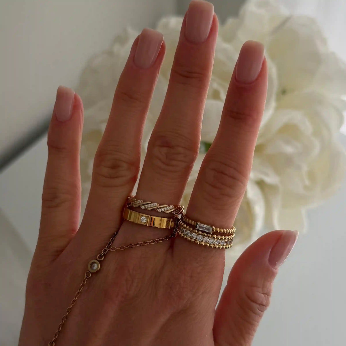 Moonbeam Ring