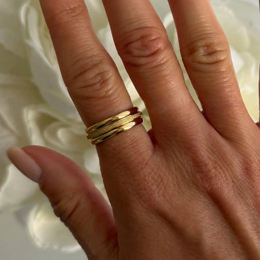 Shimmer Ring 3-Piece Set