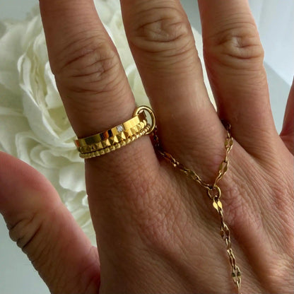 She's a Diva Stacked Ring