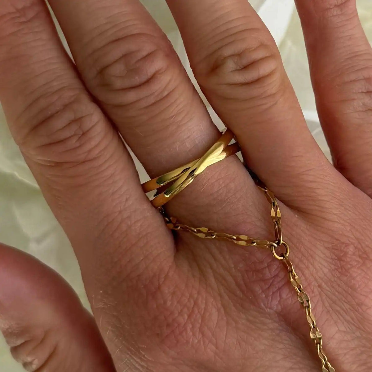 Interlocked Fidget Ring