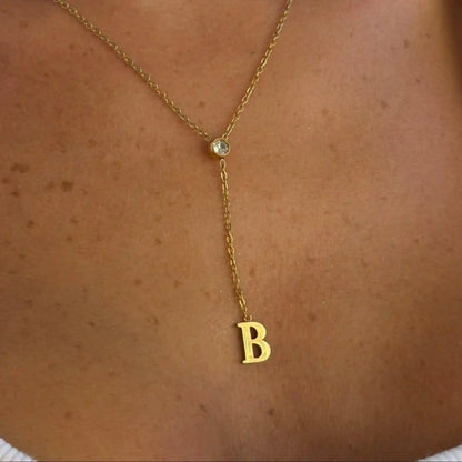 Love Letter Lariat Necklace