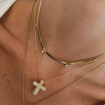 Forever Blessed Cross Necklace