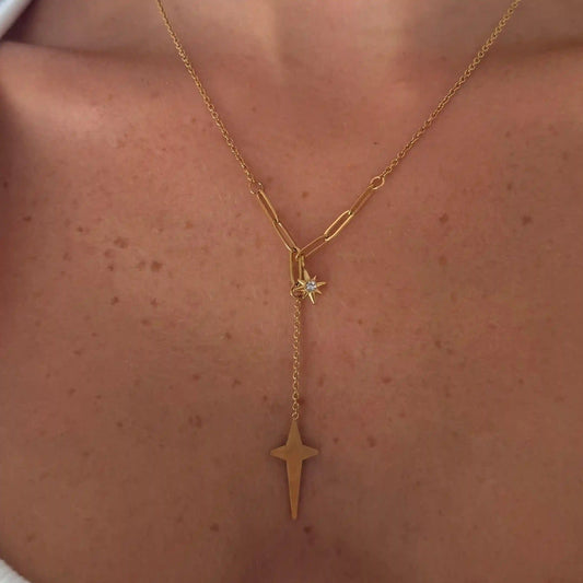 Lyra Lariat Necklace