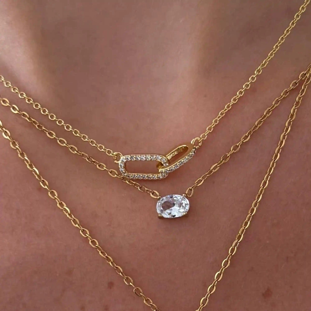 Glow Baby 2-Piece Necklace