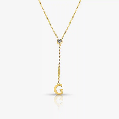 Love Letter Lariat Necklace