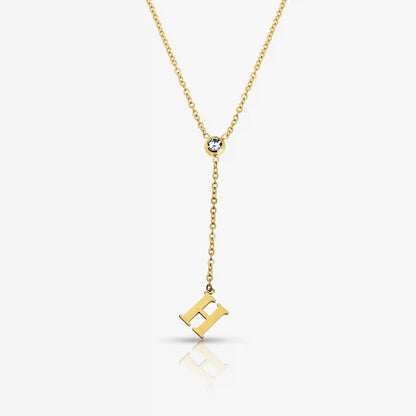 Love Letter Lariat Necklace