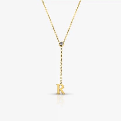 Love Letter Lariat Necklace