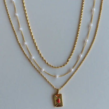 Love You Bundle : 3 Piece Necklace Bundle
