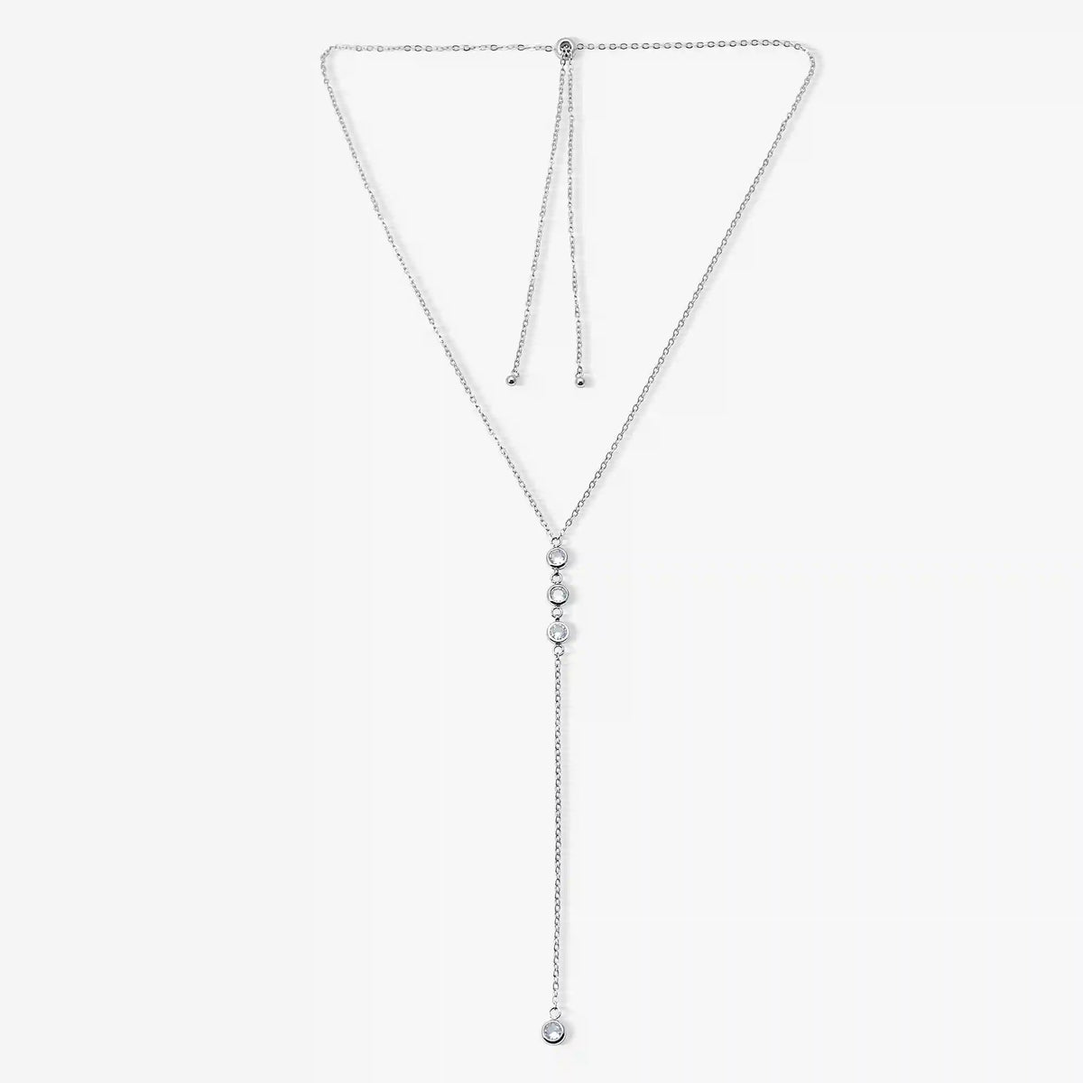 Touch of Glow Lariat Necklace