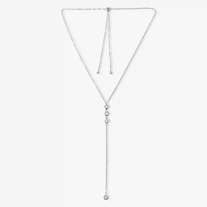 Touch of Glow Lariat Necklace