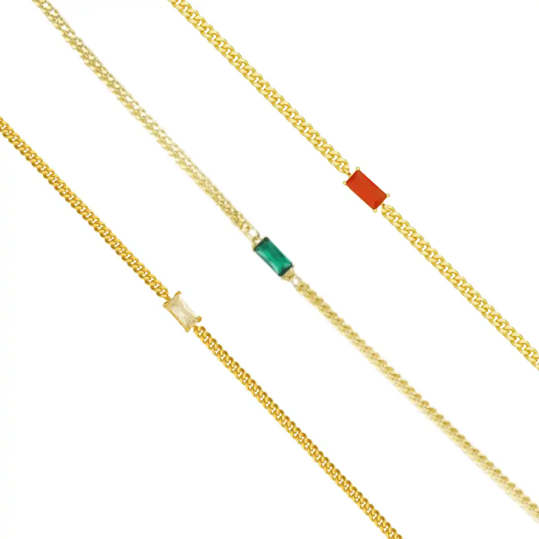 Gem Bar Bracelet