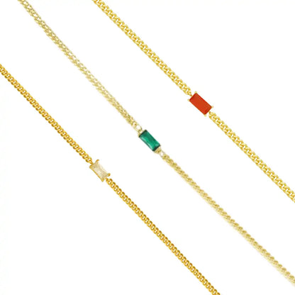 Gem Bar Bracelet