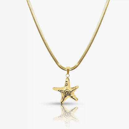 Golden Starfish 4 Piece Set