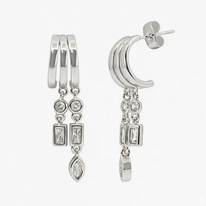 Icy Chain Earrings