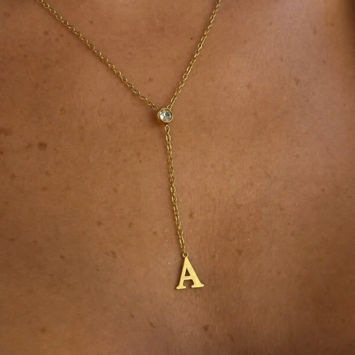Love Letter Lariat Necklace