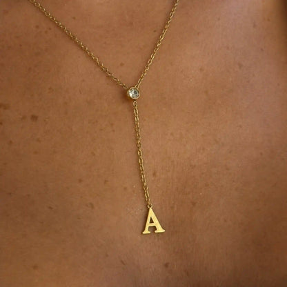 Love Letter Lariat Necklace