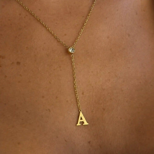 Love Letter Lariat Necklace