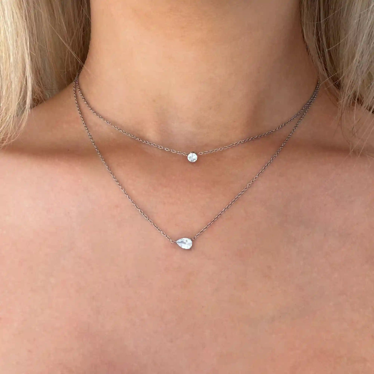 Whisper Shine Necklace 2 Piece Set