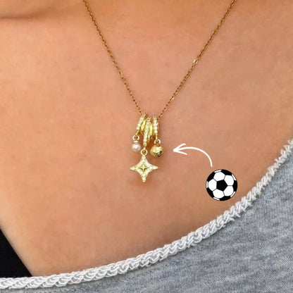 Evry FC Soccer Charm Necklace