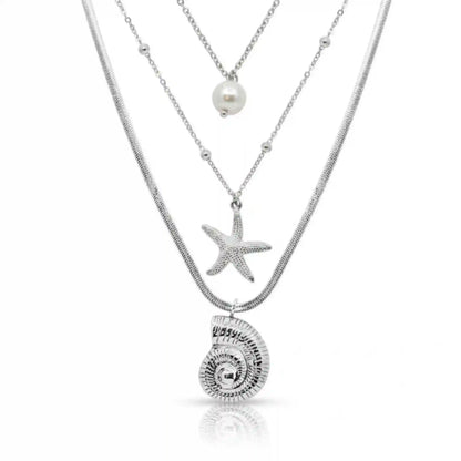Beach Babe 3 Piece Necklace Bundle