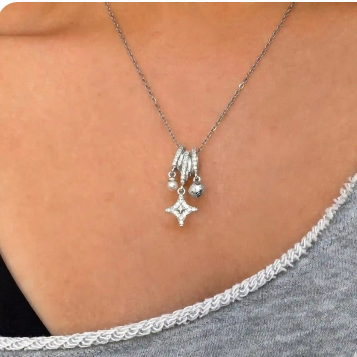 Evry FC Soccer Charm Necklace