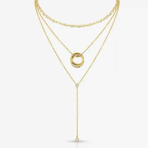 Effortless Luxe 3 Piece Necklace Bundle