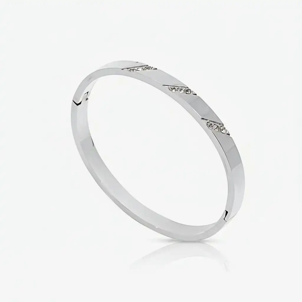Shimmer Stripe Bangle