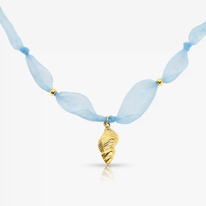 Tidal Tulle Necklace