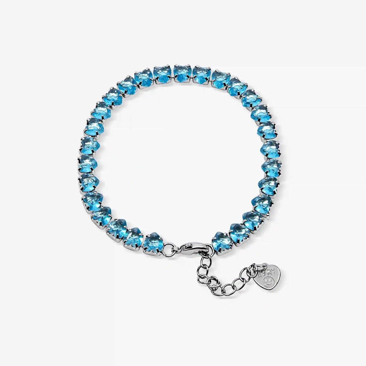 Fergie Heart Tennis Bracelet