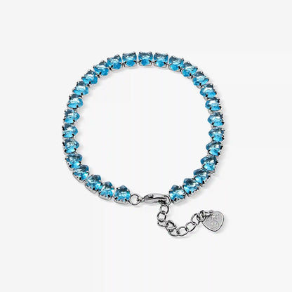 Fergie Heart Tennis Bracelet