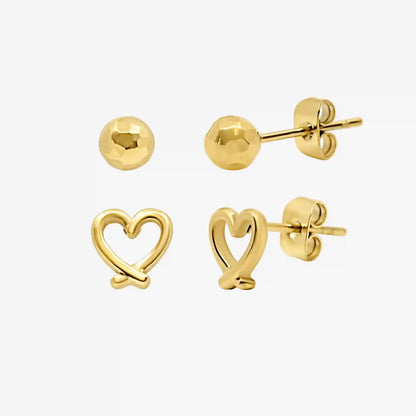 Sweetest Girl In Town 2-Pair Earrings Set
