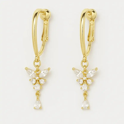 Butterfly Kiss Clip-On Earrings