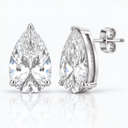 Calabasas Pear Cut Earrings