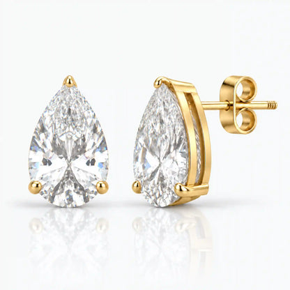 Calabasas Pear Cut Earrings