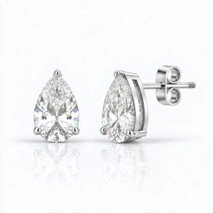Calabasas Pear Cut Earrings