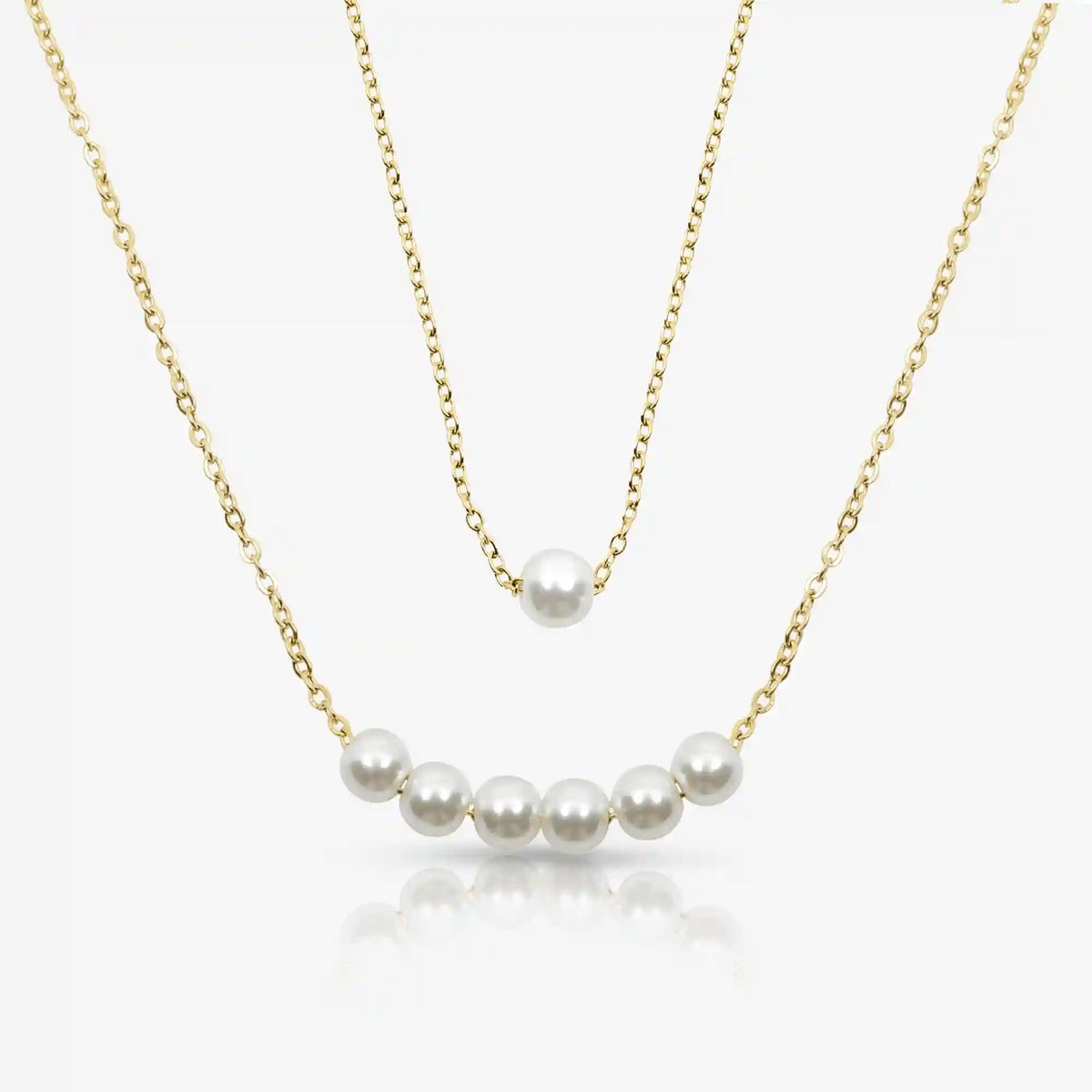 Opalina Pearl 2-Piece Necklace Set