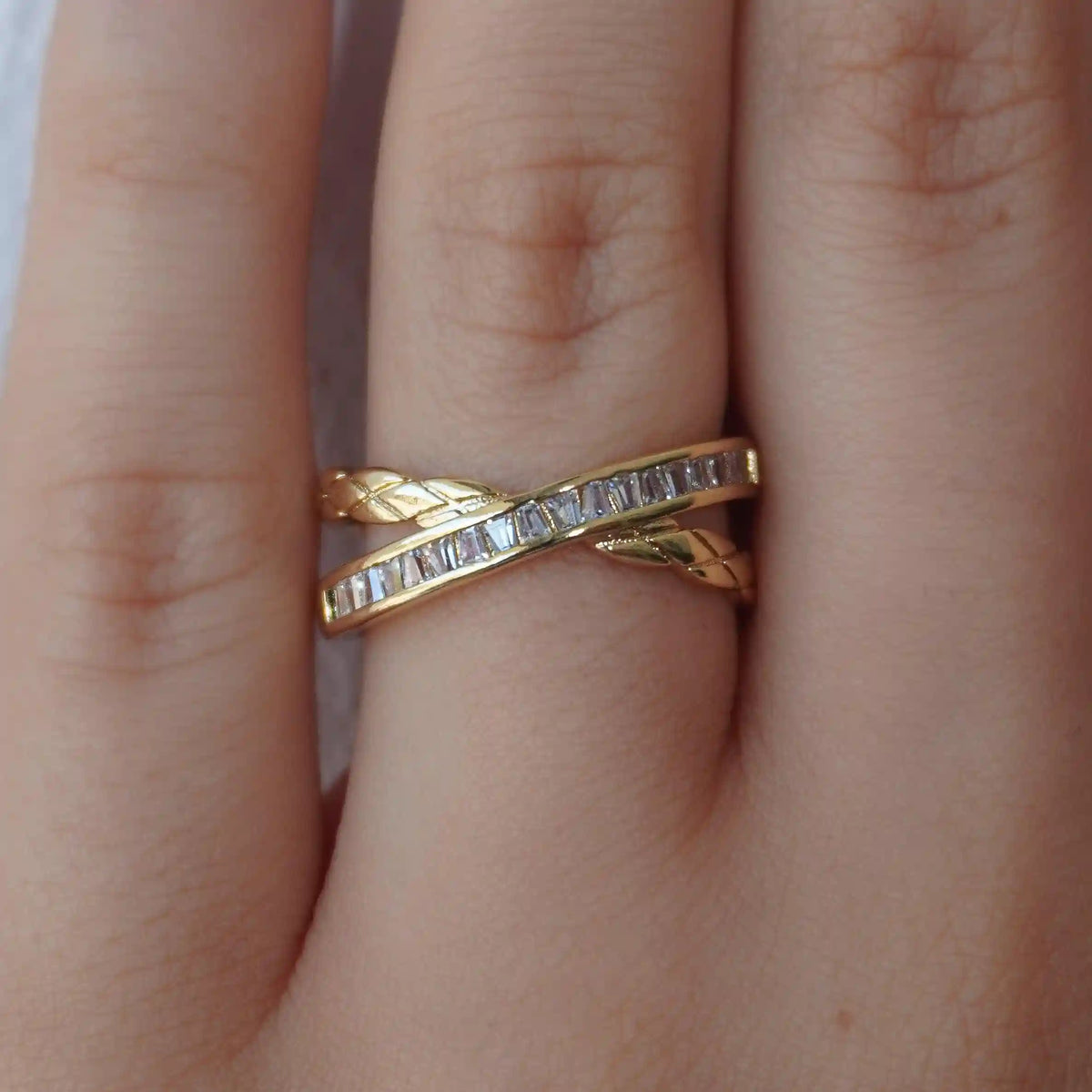 Crossed Paths Ring