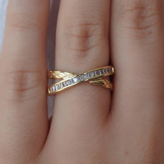 Crossed Paths Ring