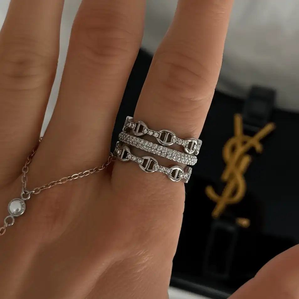 Dolce Iconic Stacked Ring