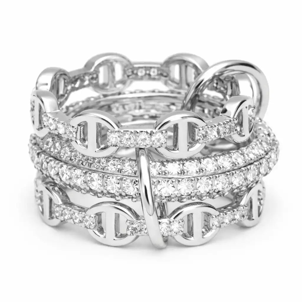 Dolce Iconic Stacked Ring