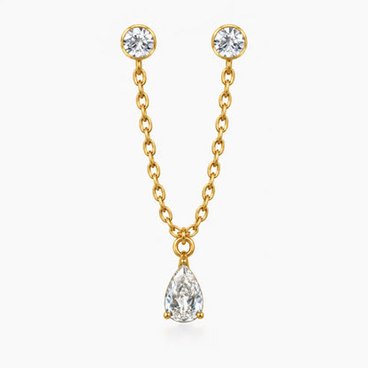 Glow Drop Stud Earring